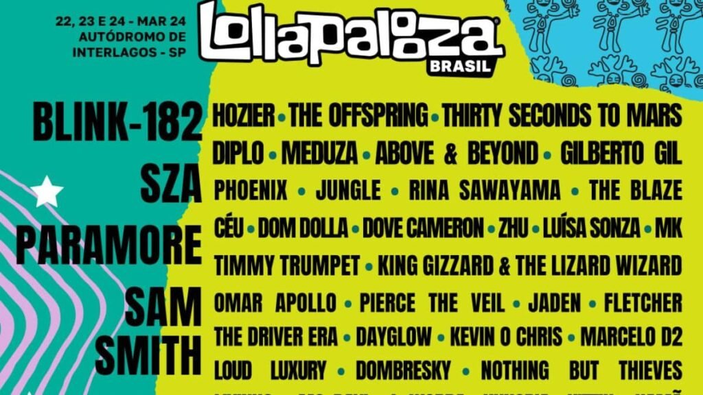 aluguel de van em São Paulo para o Lollapalooza 2024